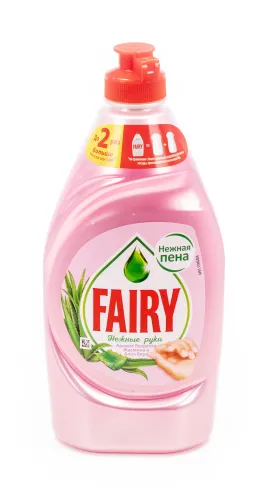 Средство для мытья посуды Fairy Нежные руки Розовый Жасмин и Алоэ Вера 450мл