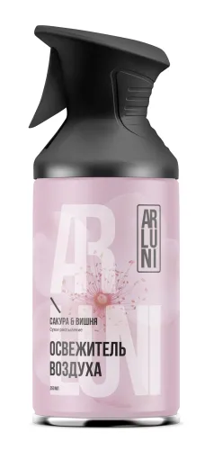 Освежитель воздуха ARLUNI сакура и вишня 0.25л аэрозоль
