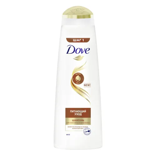 Dove / Дав Шампунь женский Hair Therapy Питающий уход для сухих и поврежденных волос 380мл / косметика