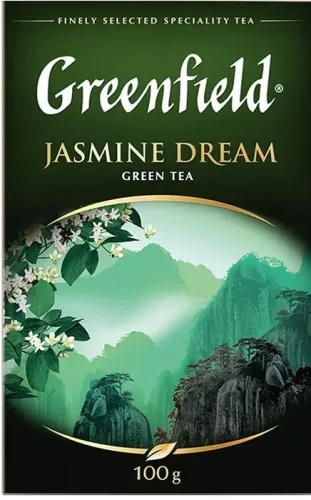 Чай Greenfield Jasmine Dream зеленый с жасмином 100г