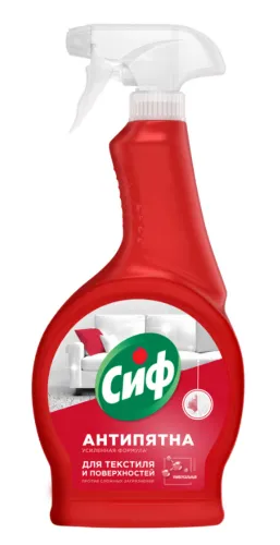 Универсальное чистящее средство Cif / Сиф спрей для поверхностей и текстиля во всем доме 500мл / бытовая химия для дома